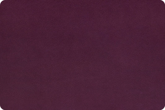 MINKY – 90” Extra Wide  C390 WINEBERRY Smooth Cuddle From Shannon Fabrics