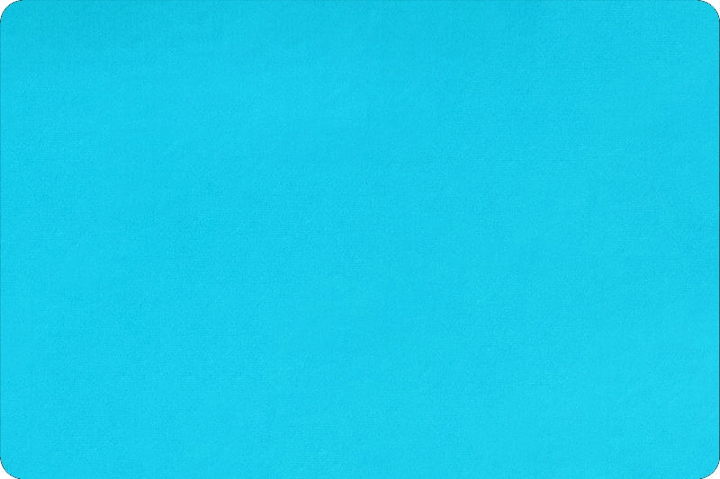 Minky - Aquamarine Solid Cuddle3 60" Wide Smooth Minky