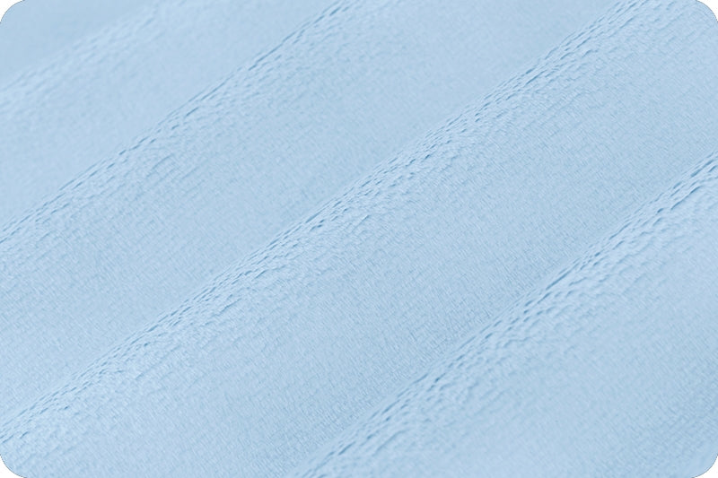 Minky - BABY BLUE Solid Cuddle 3 Smooth Minky