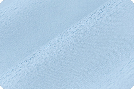Minky - BABY BLUE Solid Cuddle 3 Smooth Minky