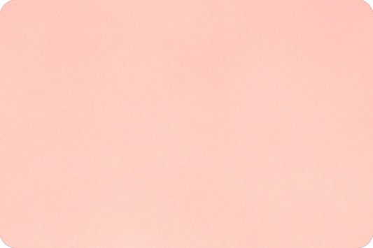 Minky -BABY PINK Solid Cuddle 3 Smooth Minky