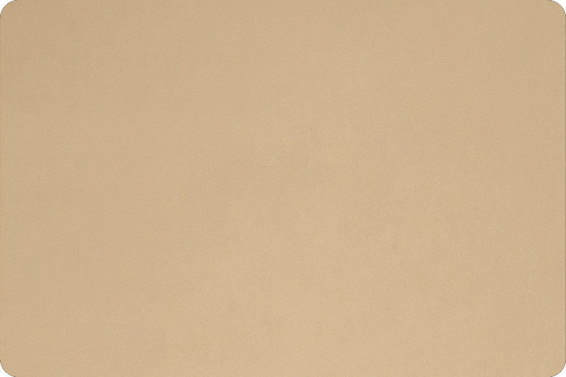 Minky - Beige Solid Cuddle3 60" Wide Smooth Minky