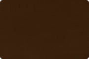 Minky - Brown Solid Cuddle3 60" Wide Smooth Minky