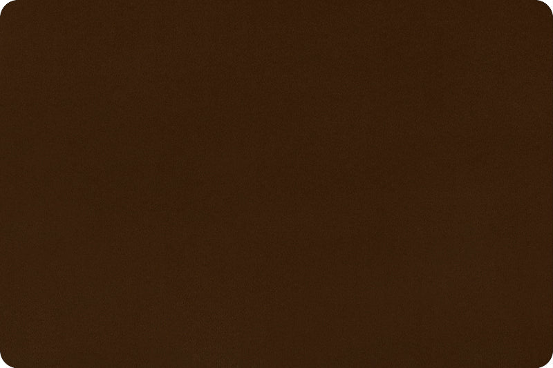 Minky - Brown Solid Cuddle3 60" Wide Smooth Minky