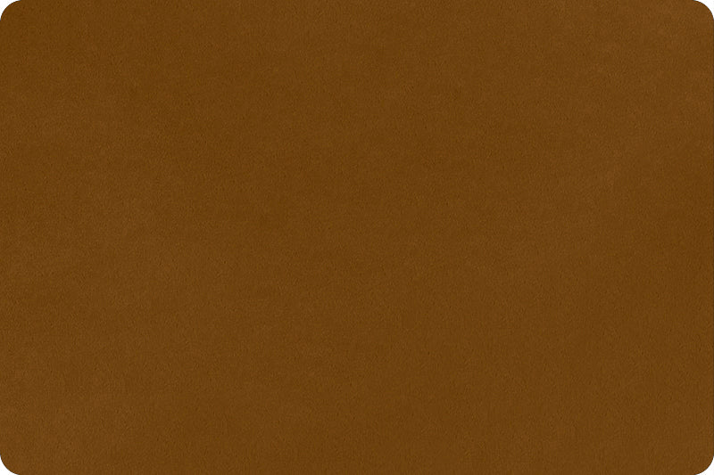 Minky - Caramel Solid Cuddle3 60" Wide Smooth Minky