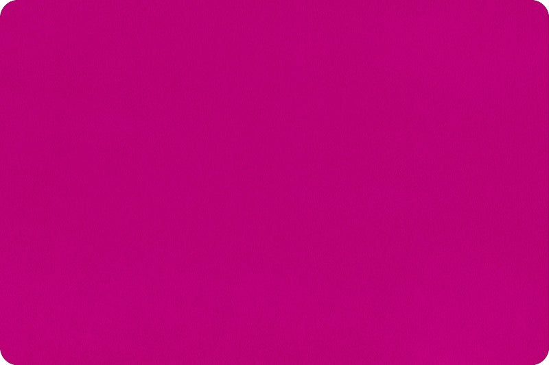 Minky - Cerise Solid Cuddle3 60" Wide Smooth Minky