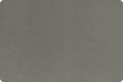 Minky - Charcoal Solid Cuddle3 60" Wide Smooth Minky