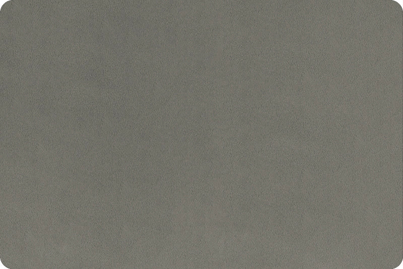 Minky - Charcoal Solid Cuddle3 60" Wide Smooth Minky