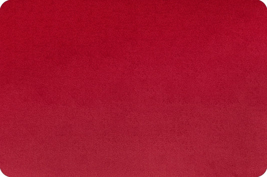 Minky - Crimson Solid Cuddle 3 Smooth Minky