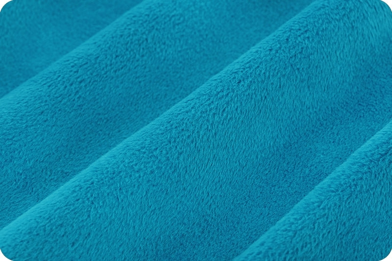 Minky - DARK TURQUOISE Solid Cuddle3 60" Wide Smooth Minky