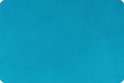 Minky - DARK TURQUOISE Solid Cuddle3 60" Wide Smooth Minky