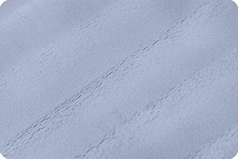 Minky - DUSTY BLUE Solid Cuddle3 60" Wide Smooth Minky
