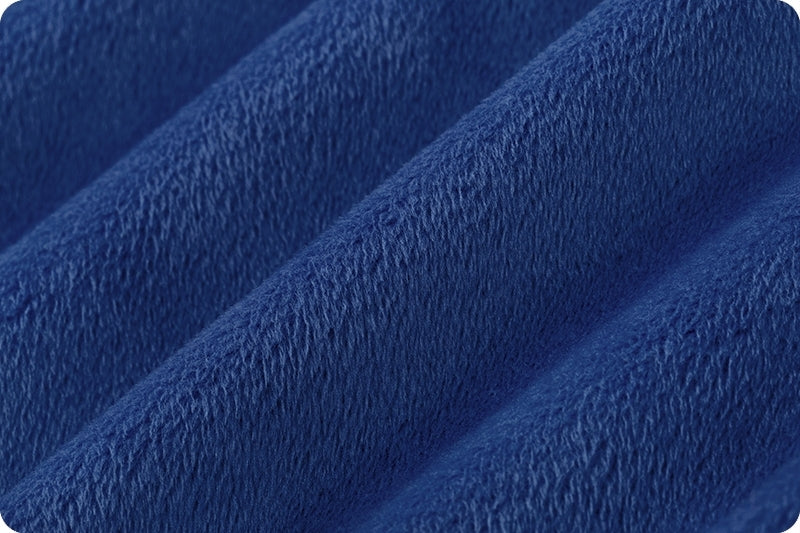Minky - ELECTRIC BLUE Solid Cuddle3 60" Wide Smooth Minky