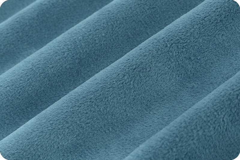 Minky - FRENCH BLUE Solid Cuddle3 60" Wide Smooth Minky