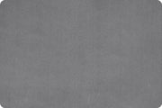 Minky - Graphite Solid Cuddle3 60" Wide Smooth Minky