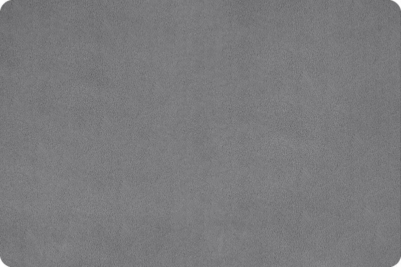 Minky - Graphite Solid Cuddle3 60" Wide Smooth Minky