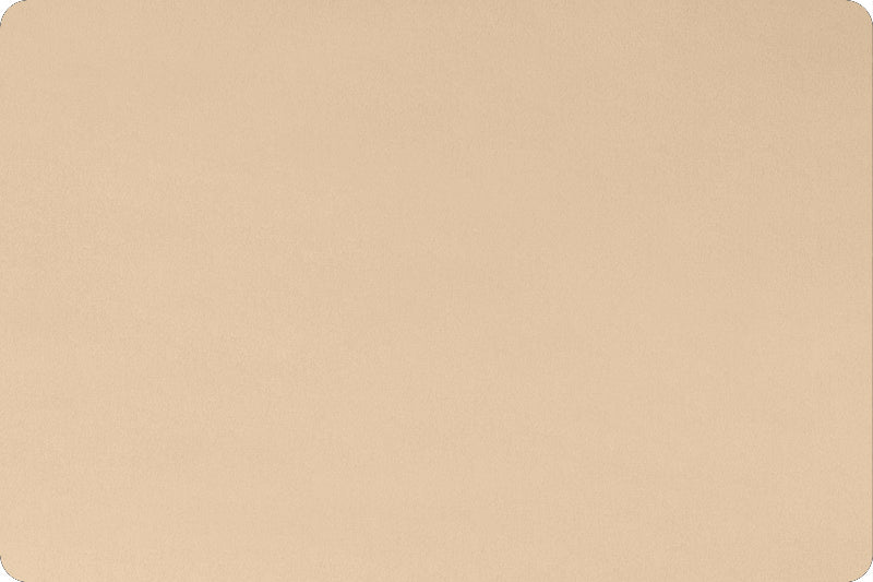 Minky - Latte Solid Cuddle3 60" Wide Smooth Minky