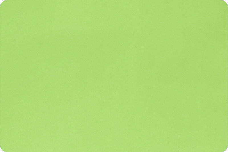 Minky - Lime Solid Cuddle3 60" Wide Smooth Minky