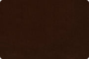 Minky - Mahogany Solid Cuddle3 60" Wide Smooth Minky