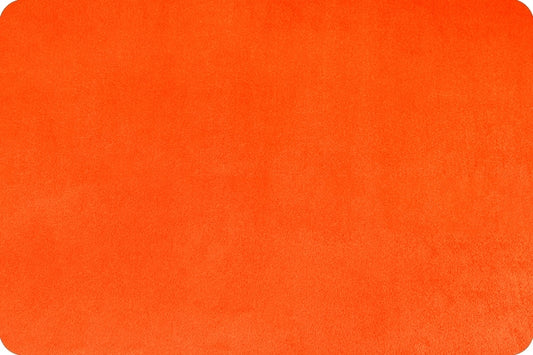 Minky - Mandarin Solid Cuddle 3 Smooth Minky