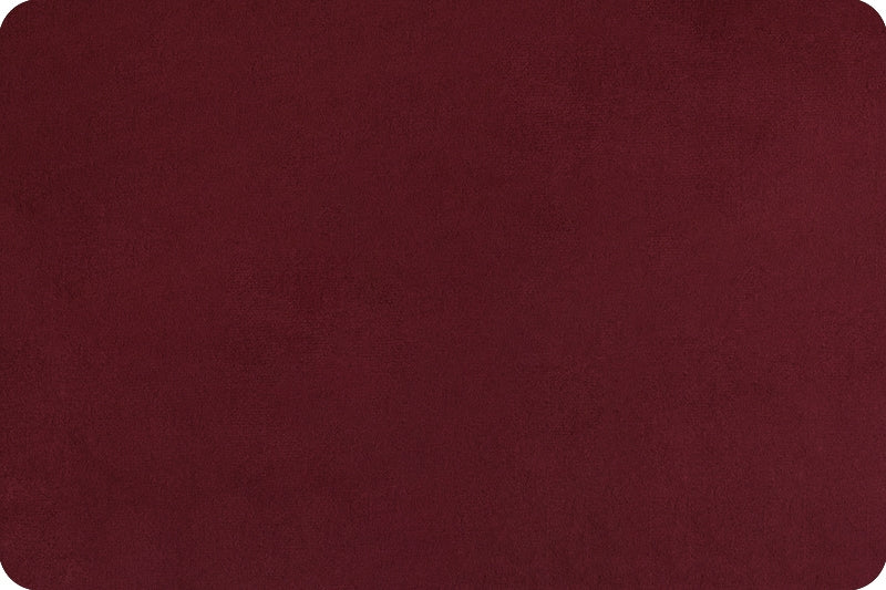 Minky - Merlot Solid Cuddle3 60" Wide Smooth Minky