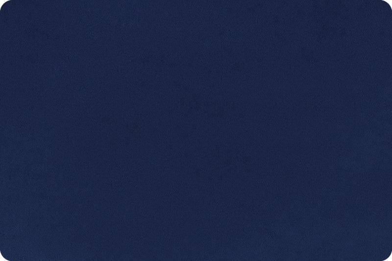 Minky - MIDNIGHT BLUE Solid Cuddle 3 Smooth Min