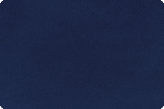 Minky - MIDNIGHT BLUE Solid Cuddle 3 Smooth Min