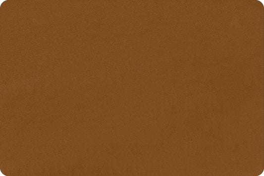 Minky - Mocha Solid Cuddle 3 Smooth Minky