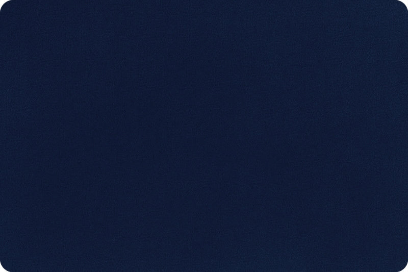 Minky - Navy Solid Cuddle3 60" Wide Smooth Minky