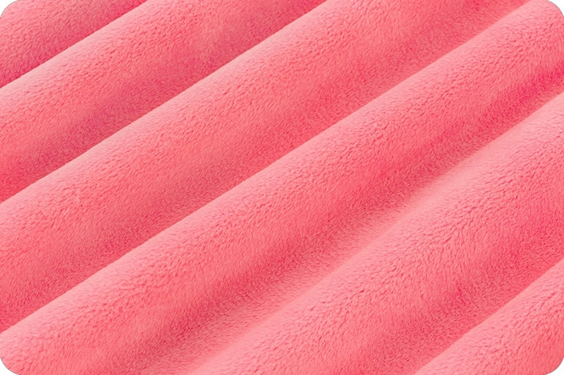 Minky - PARIS PINK Solid Cuddle 3 Smooth Minky