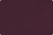 Minky - Plumwine Solid Cuddle3 60" Wide Smooth Minky