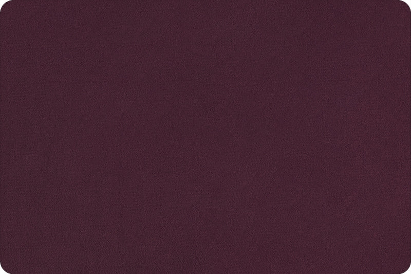 Minky - Plumwine Solid Cuddle3 60" Wide Smooth Minky