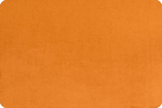 Minky - Pumpkin Solid Cuddle 3 Smooth Minky