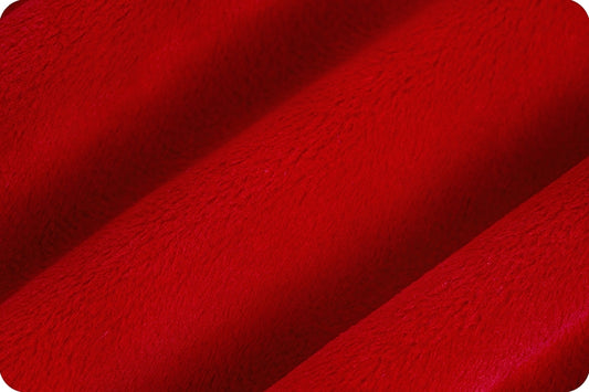 Minky - SCARLET Solid Cuddle 3 Smooth Minky