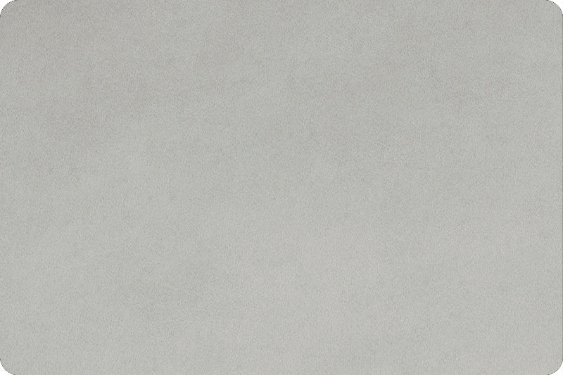 Minky - Silver Solid Cuddle3 60" Wide Smooth Minky