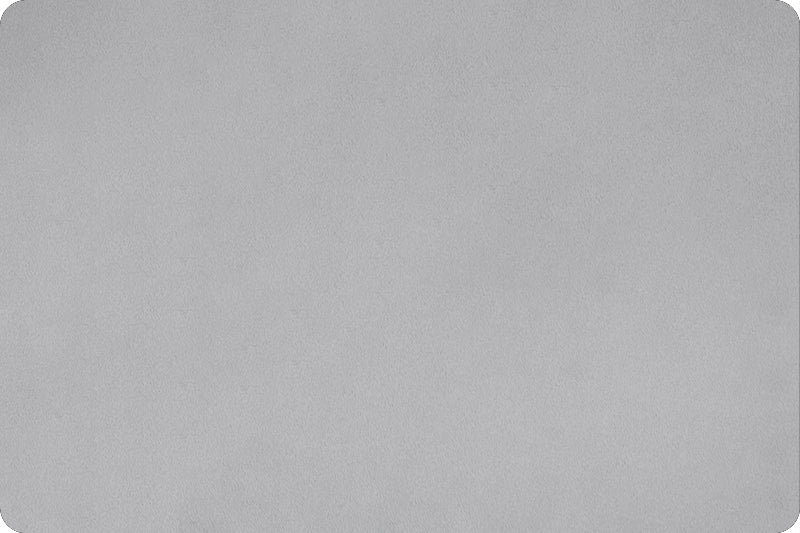 Minky - Steel Solid Cuddle3 60" Wide Smooth Minky