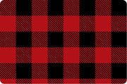 Cloud Cuddle Minky - Buffalocheck Cloud Cuddle Scarlet Double Sided Minky From Shannon Fabrics