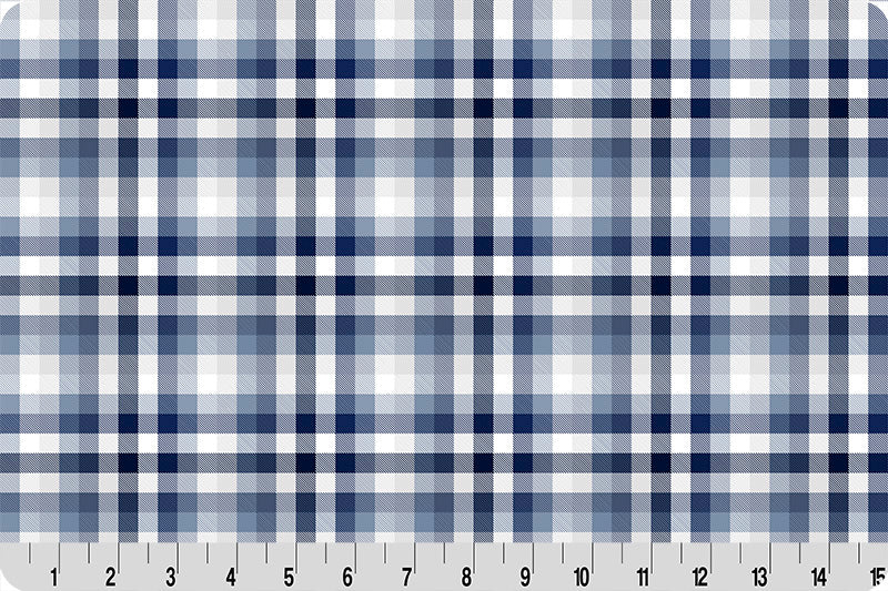 Cloud Cuddle Minky - CLASSIC PLAID Cloud Cuddle Double Sided Minky From Shannon Fabrics (Copy)
