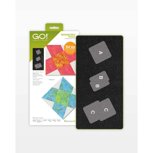 GO! Washington's Puzzle-4" Finished Die