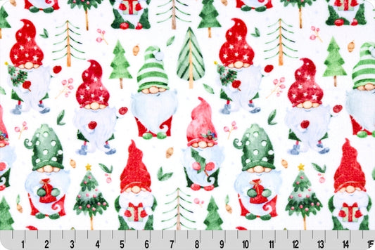 Cloud Cuddle Minky - DISCONTINUED- Gnomes Cloud Cuddle Multi Double Sided Minky From Shannon Fabrics