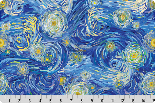 Cloud Cuddle Minky - STARRY NIGHT Cloud Cuddle Double Sided Minky From Shannon Fabrics (Copy) (Copy)