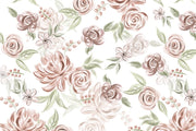 Cloud Cuddle Minky - Sweet Flowers Cloud Cuddle Rose Double Sided Minky From Shannon Fabrics