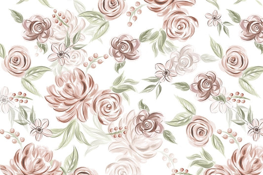 Cloud Cuddle Minky - Sweet Flowers Cloud Cuddle Rose Double Sided Minky From Shannon Fabrics