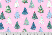 Cloud Cuddle Minky - Twinkle Trees Cloud Cuddle 58/60" Pink Double Sided Minky From Shannon Fabrics
