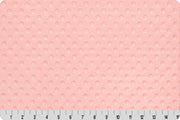 Baby Pink Cuddle Dimple Minky