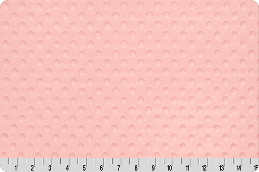 Baby Pink Cuddle Dimple Minky