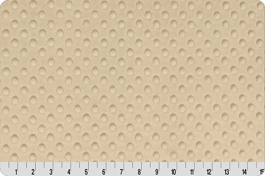 Beige Cuddle Dimple Minky
