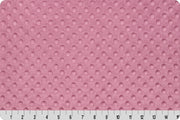 Dusty Rose Cuddle Dimple Minky