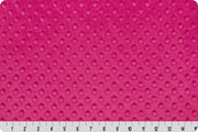 Fuchsia Cuddle Dimple Minky