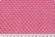 Hot Pink Cuddle Dimple Minky
